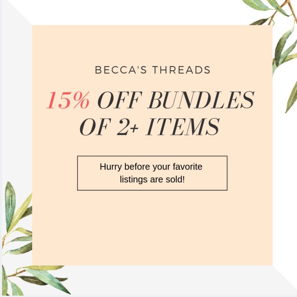 Save With Bundles! $$ - Picture 1 of 1